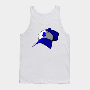 blue hat Tank Top